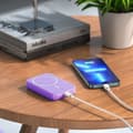 Miniatyrbild 6 av 6: Magnetisk Trådlös Powerbank 10000 mAh – Lila