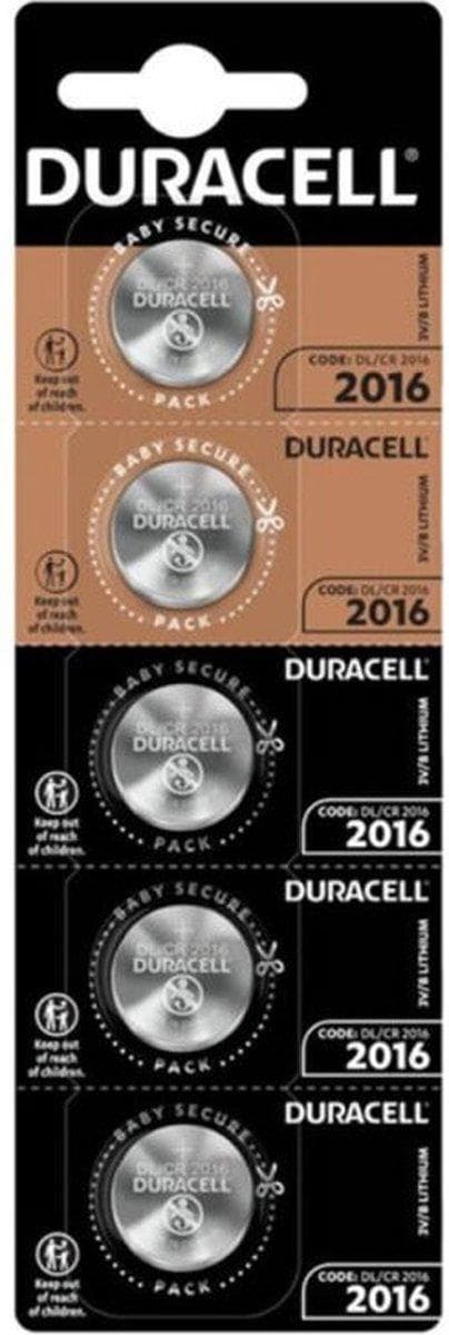 Lithium batteri, knapcelle, CR2016, 3V (072022)