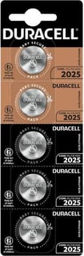 Miniatyrbillede 2 af 2: Lithium batteri, knapcelle, CR2025, 3V (071841)