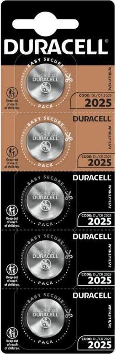 Lithium batteri, knapcelle, CR2025, 3V (071841)