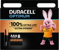 Miniatyrbillede 1 af 6: Duracell batteri Optimum AAA, pakke med 8 (00192930)