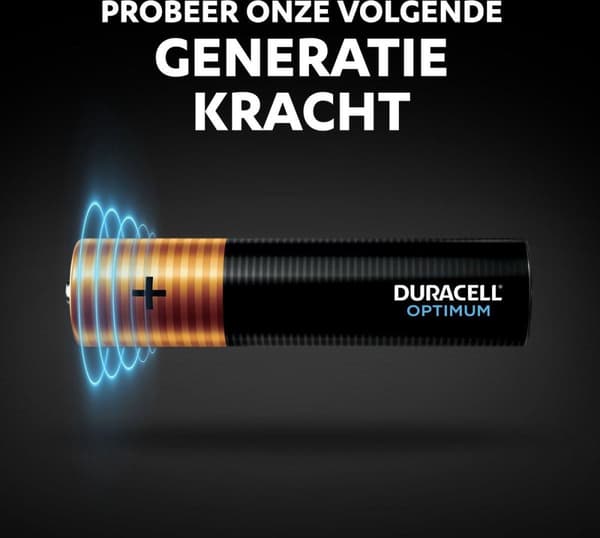 Duracell batteri Optimum AAA, 4-pak (00192926)