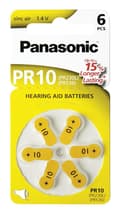 Miniatyrbild 2 av 3: Panasonic - Batteri 6 x PR10 - Zinkluft - Silver