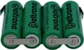 Miniatyrbillede 3 af 3: Beltrona RTU4AAZ batteripakke 4x Mignon (AA) Z loddesko NiMH 4,8 V 2200 mAh (BELRTU4AAZ)