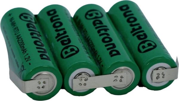 Beltrona RTU4AAZ batteripakke 4x Mignon (AA) Z loddesko NiMH 4,8 V 2200 mAh (BELRTU4AAZ)
