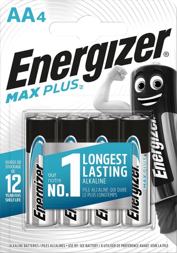 Energizer Max Plus AA Engangsbatteri Alkaline