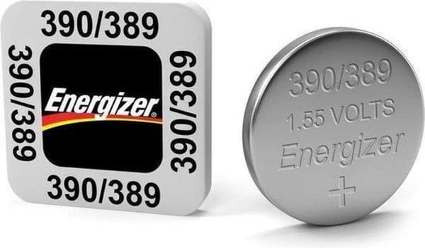 390 Knapcelle Sølvoxid 1,55 V 90 mAh Energizer SR54 1 stk.