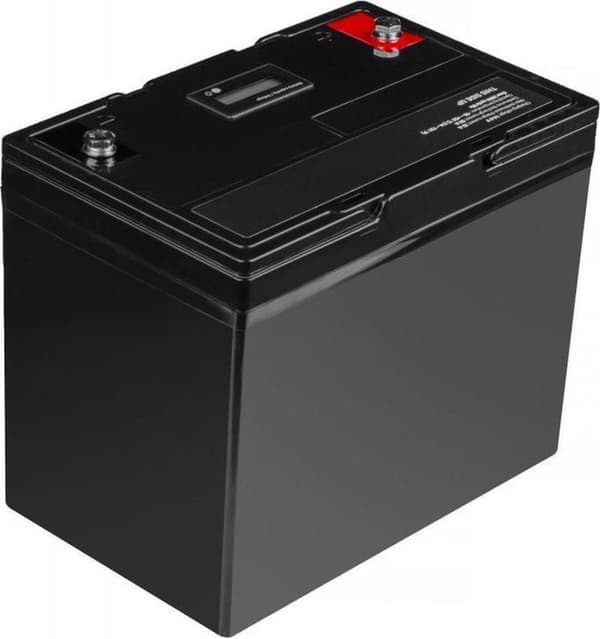 Litiumjärnfosfat LiFePO4 batteri 12,8V 50Ah för solpaneler och husbilar.