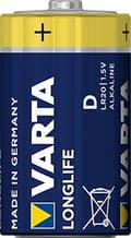 Miniatyrbillede 2 af 6: Batteri alkalisk, mono, D, LR20, 1,5V (04120 101 414)