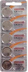 Miniatyrbillede 3 af 6: MAXELL batterispecialist CR2016, 5 stk.
