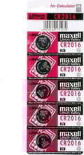 Miniatyrbillede 4 af 6: MAXELL batterispecialist CR2016, 5 stk.
