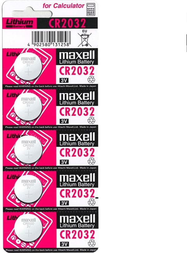 MAXELL specialbatteri CR2032, 5 stk.
