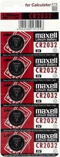 Miniatyrbillede 7 af 7: MAXELL specialbatteri CR2032, 5 stk.