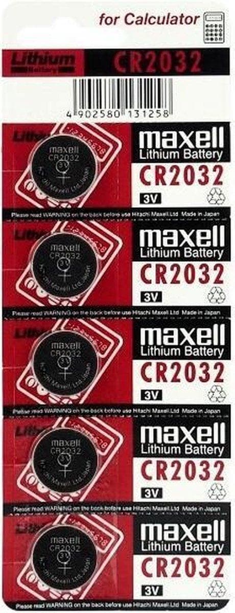 MAXELL specialbatteri CR2032, 5 stk.