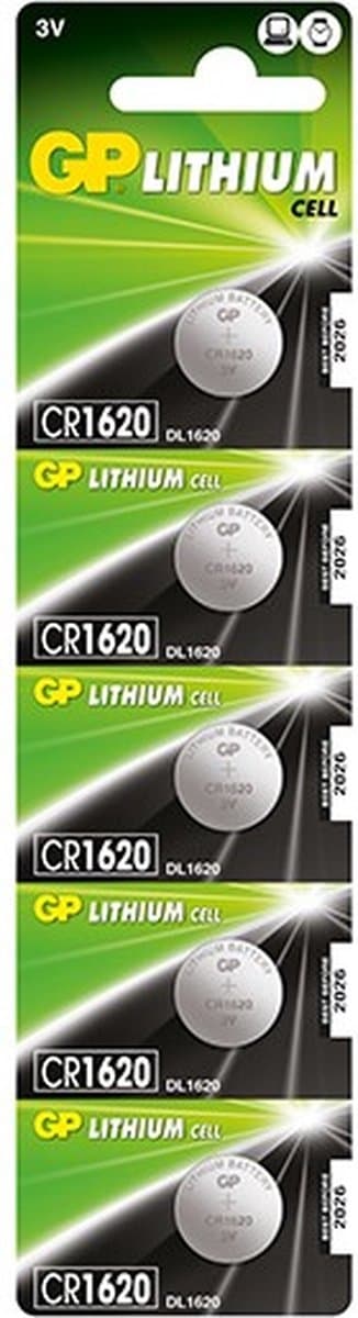 GP Batterier Lithium Cell CR1616 ikke-genopladelige knapcelle batterier