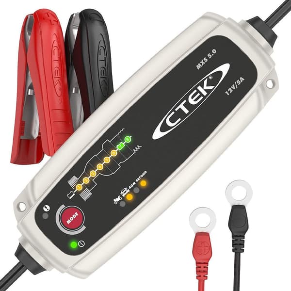 Ctek Oplader Mxs 5.0 Sort,Søvfarvet 0.8-5 A