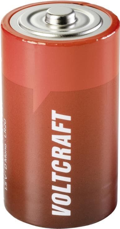 Voltcraft Mono D batteri alkalisk mangan 18000 mAh 1,5 V 1 stk (VC-13164145)