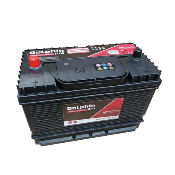 Dolphin Akku 108a 12v Hopeinen 330 x 172 x 240 mm