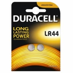 Button Battery LR44  AG13  2pk блистер 1,55V  DURACELL