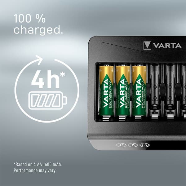 Varta Oplader Mange Lcd Uden Batteri Sort