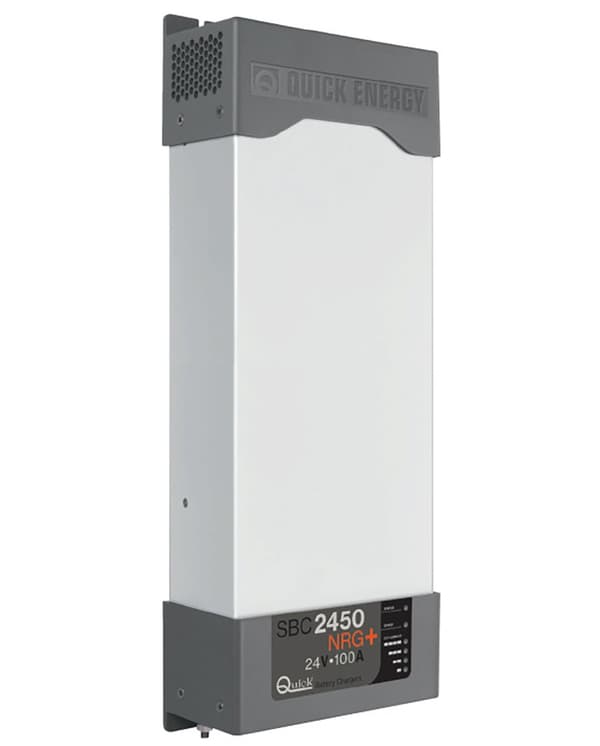Quick Italy Akkulaturi Sbc 2450 Nrg 100a 24v Hopeinen