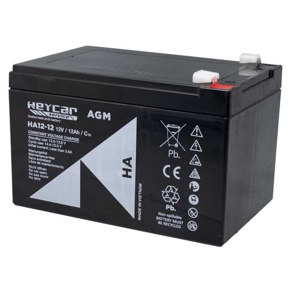Gp Batteries Blybatteri Heycar Ha 12v 12ah Transparent