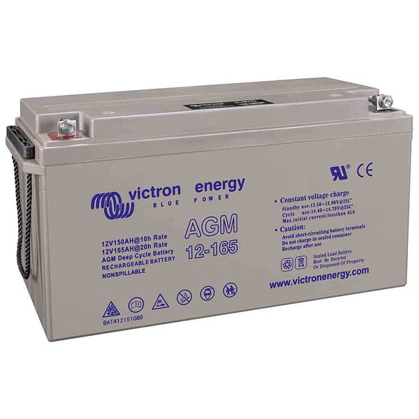 Victron Energy Batteri Agm 12v/165ah Transparent