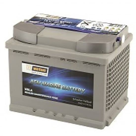 Vetus Batteries Batteri Agm 185ah Grå