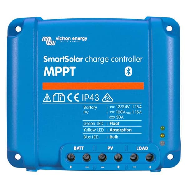 Victron Energy Controller Smartsolar Mppt 100/20 48v Blå