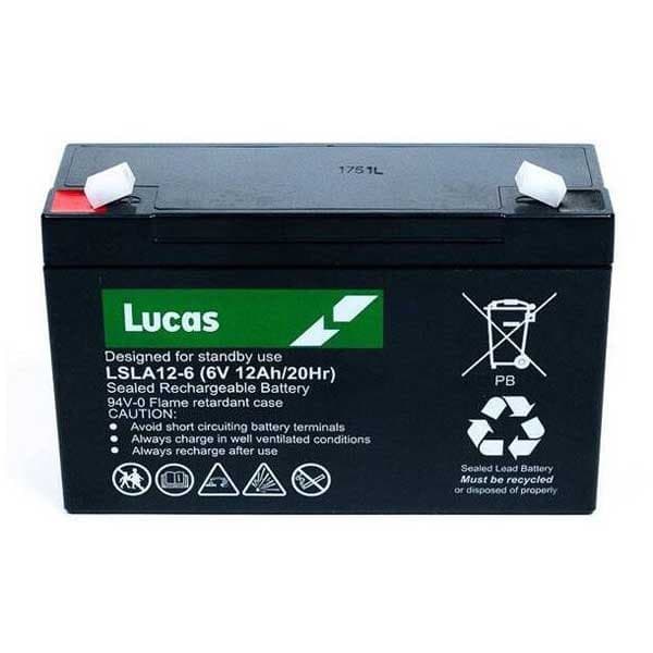 Lucas Batteri Agm Standby 12v 7a Transparent 15.1 x 6.5 x 9.8 cm