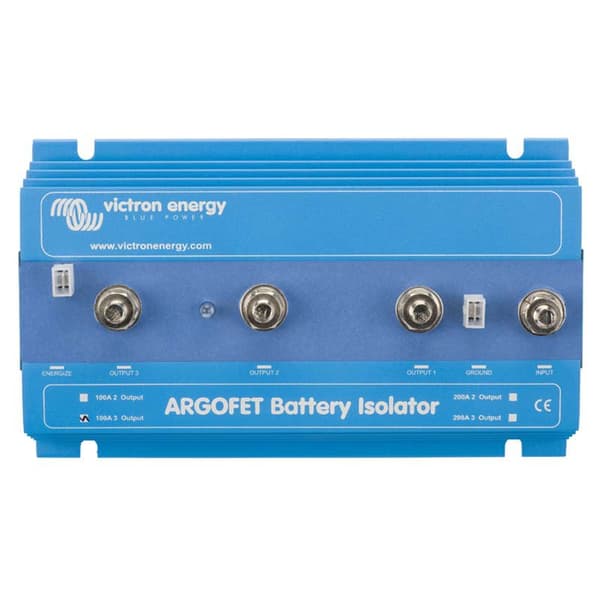Victron Energy Argofet 100a 3-batteri Distributør Blå