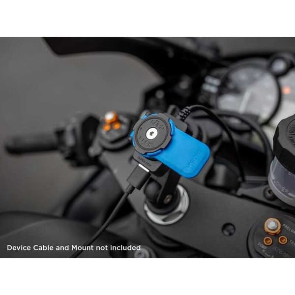 Quad Lock Laddare Usb Silver