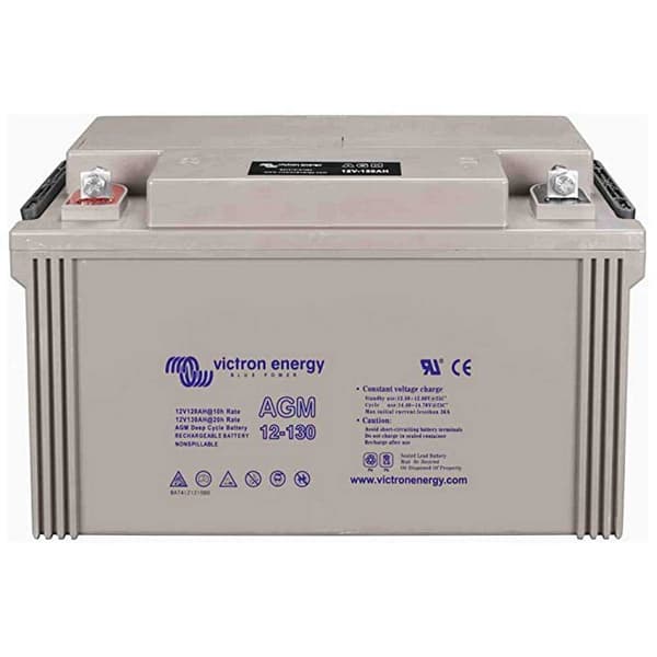 Victron Energy Batteri Agm 12v/130ah Transparent