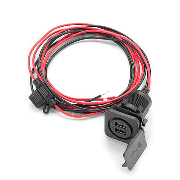 Clarion Marine Dual Latausportti Usb Musta