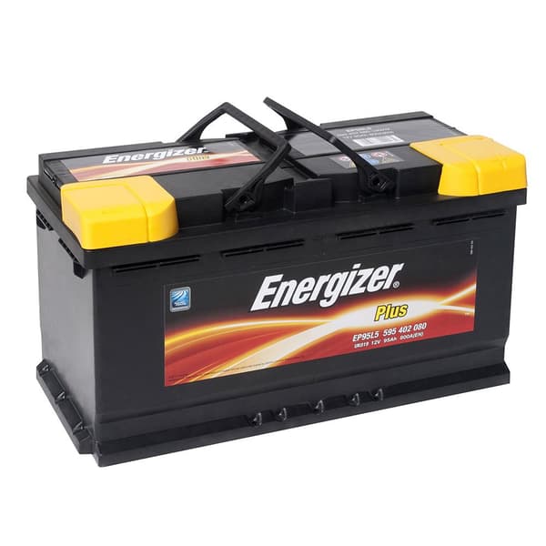 Johnson Batterie Batteri Energizer Plus 60a 12v Gylden 242 x 175 x 175 mm