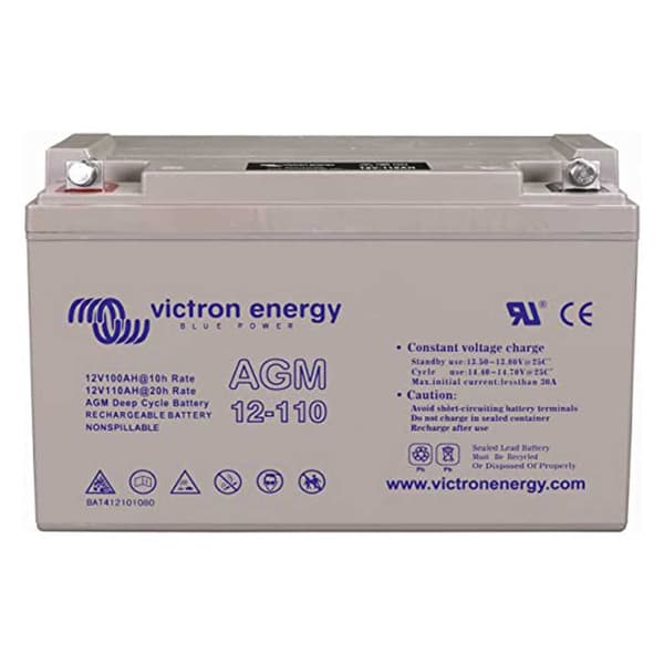Victron Energy Akku 12v/110ah M8 Agm Kirkas