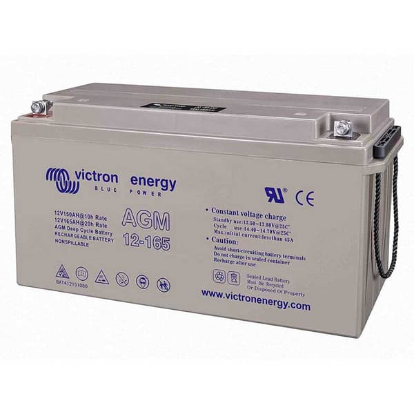 Victron Energy Batteri Agm 12v/165ah M8 Transparent