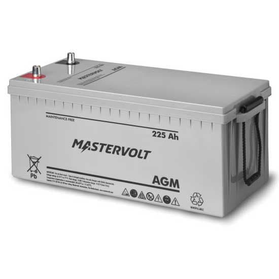 Mastervolt Batteri Agm 12v 225ah Transparent 22.4 x 24 x 52.2 cm