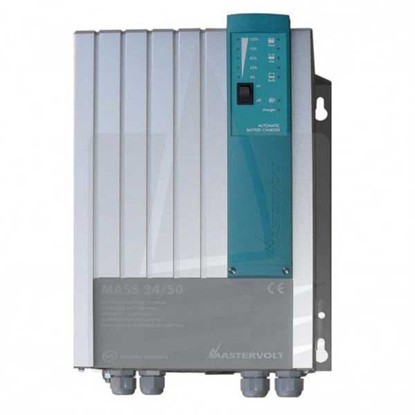 Mastervolt Udgange 2 2 30v Masse 2 4v 50a Batteri Oplader Transparent