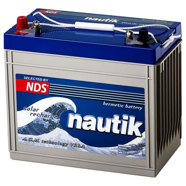 Nds Lithium Batteri Agm Nautik 140ah/12v Hvid,Blå