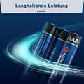 Miniatyrbillede 4 af 6: AgfaPhoto Power LR03 Micro (AAA) batteri alkalisk mangan 1,5 V 24 stykker (110-819938)