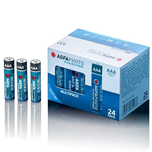 AgfaPhoto Power LR03 Micro (AAA) batteri alkalisk mangan 1,5 V 24 stykker (110-819938)