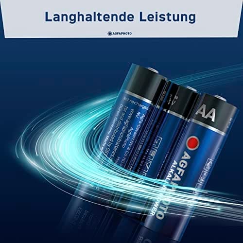AgfaPhoto Power LR6 Mignon (AA) batteri alkalisk mangan 1,5 V 48 stykker (110-859316)