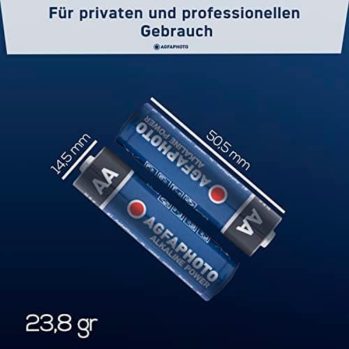AgfaPhoto Power LR6 Mignon (AA) batteri alkalisk mangan 1,5 V 48 stykker (110-859316)