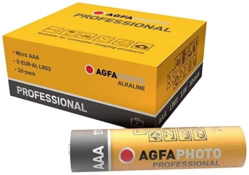 AgfaPhoto Professional Micro (AAA) batteri alkalisk mangan 1,5 V 10 stk.