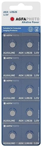 Batteri alkalisk, knapcelle, LR626, AG4, 1,5V (150-805559)