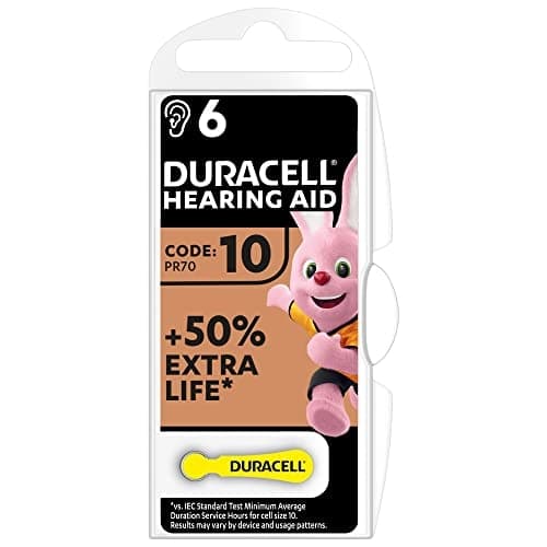 Duracell EasyTab 10 PR70 blisterpakning med 6 - 1,45 V - blisterpakning (166783)