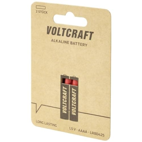 VOLTCRAFT LR8 Mini (AAAA) batteri Mini (AAAA) alkalisk mangan 1,5 V 500 mAh 2 stk.