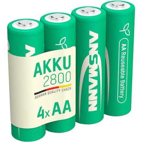 4 ANSMANN batterier type 2800 Mignon AA 1,2 V (1322-0027)