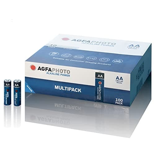 AgfaPhoto Power LR6 Mignon (AA) batteri alkalisk mangan 1,5 V 100 stk (110-859354)